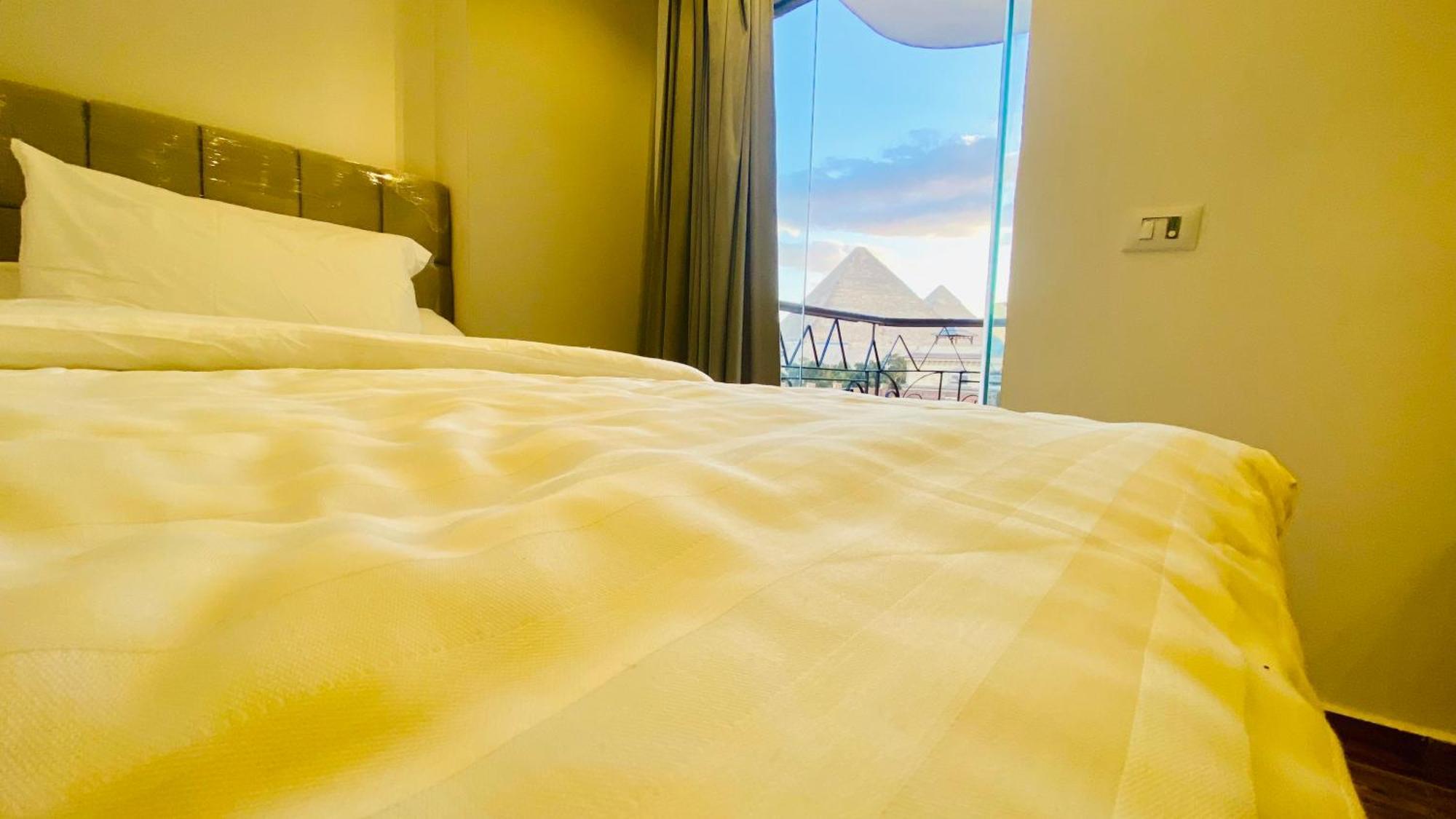 Oh Pyramids View Hotel Kafret el-Gabal Buitenkant foto
