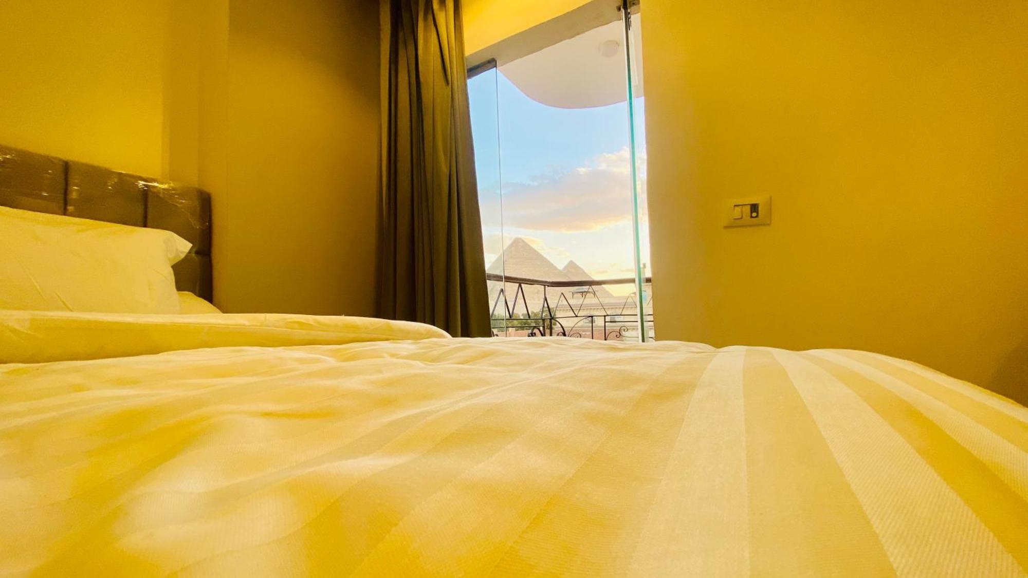 Oh Pyramids View Hotel Kafret el-Gabal Buitenkant foto