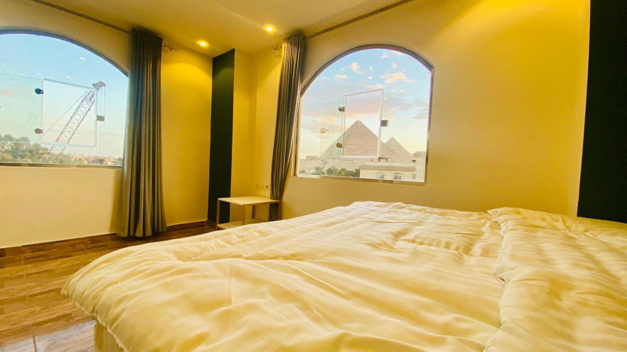 Oh Pyramids View Hotel Kafret el-Gabal Buitenkant foto