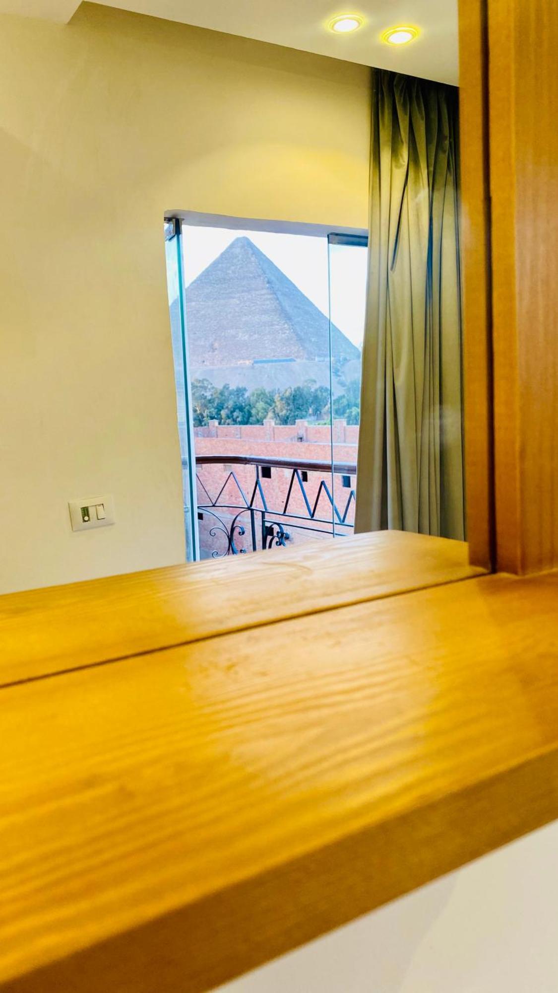 Oh Pyramids View Hotel Kafret el-Gabal Buitenkant foto
