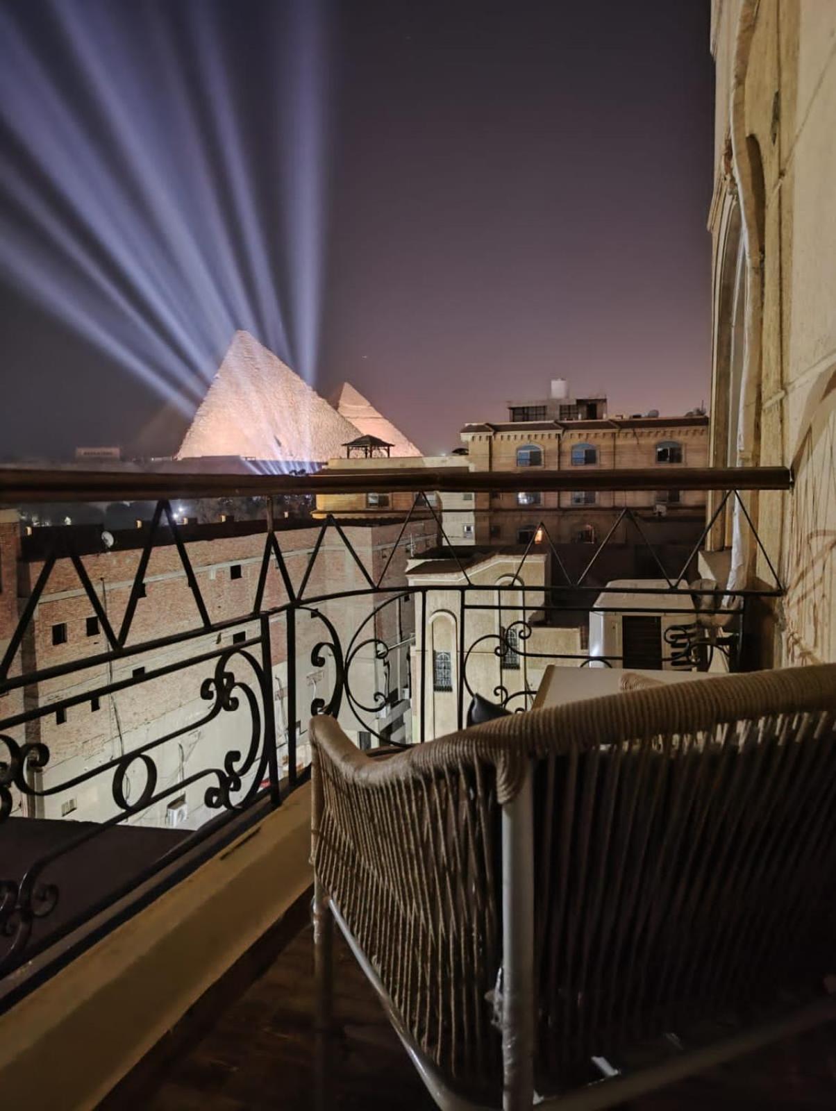 Oh Pyramids View Hotel Kafret el-Gabal Buitenkant foto
